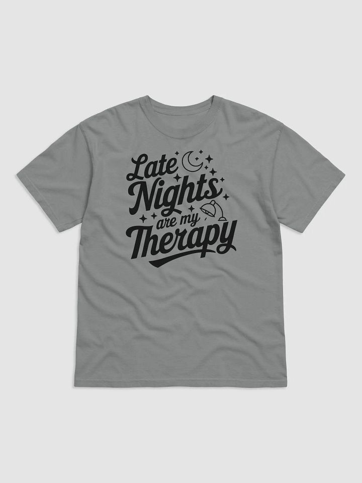 Late Nights Are My Therapy Tee product image (2)