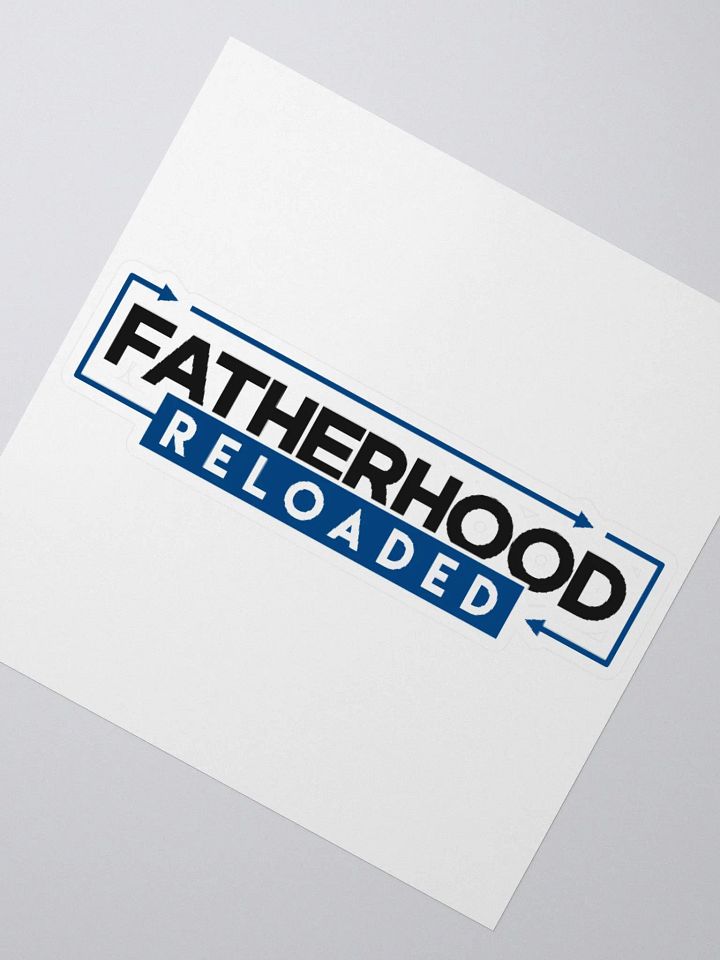 Fatherhood Reloaded Logo Sticker product image (2)
