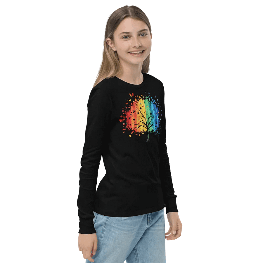 Spectrum Of Nature Long Sleeve Youth T-shirt product image (4)