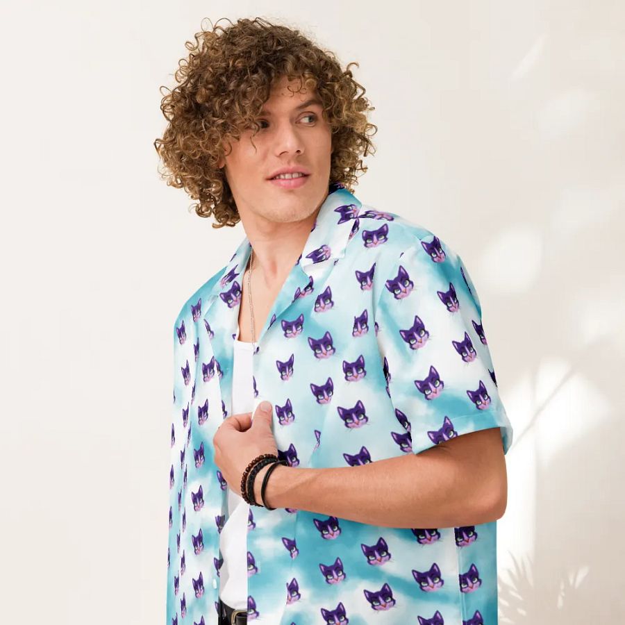 PurdieCat Hawaiian Shirt product image (7)