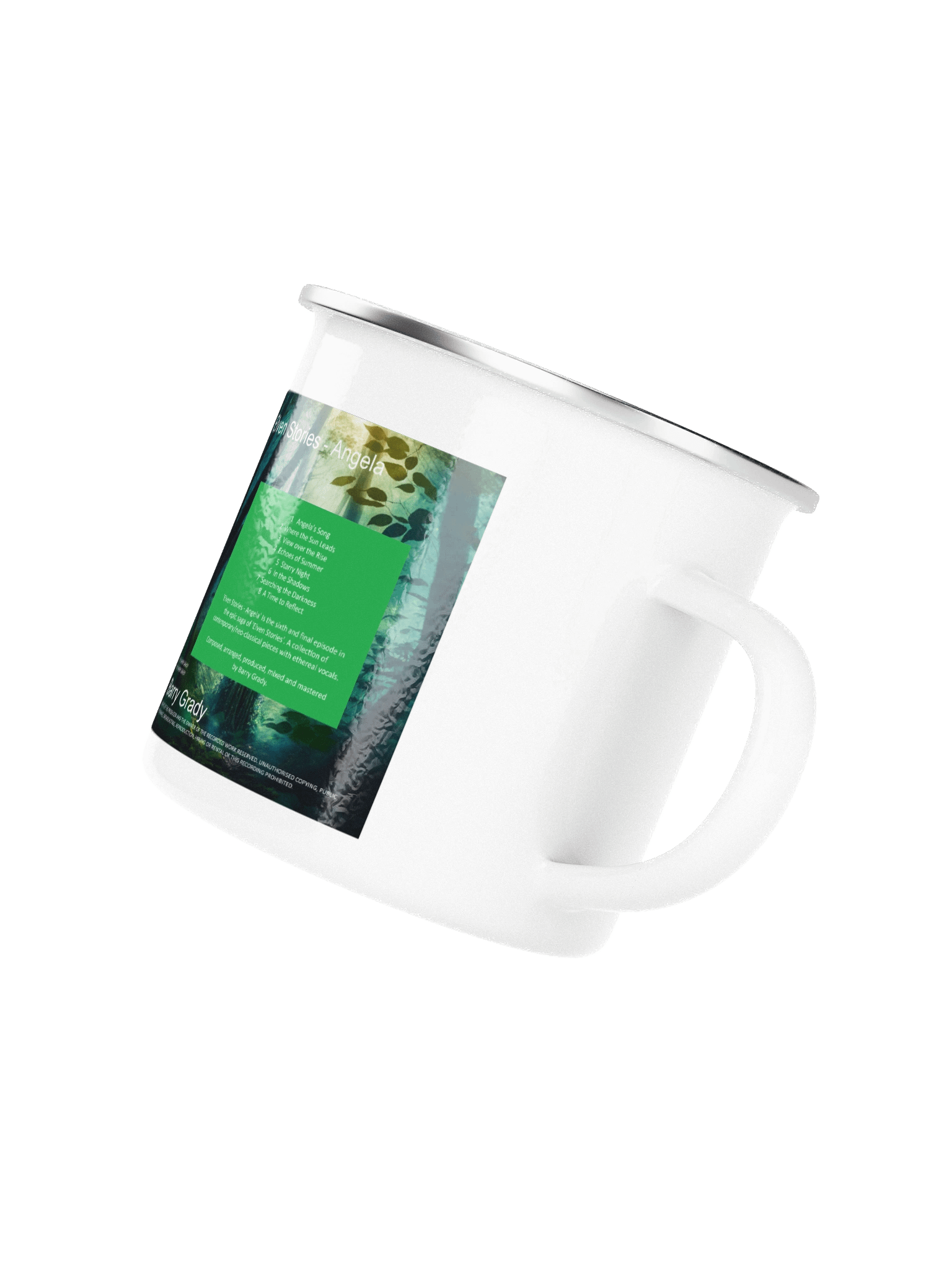 'Elven Stories - Angela' Enamel Mug product image (3)