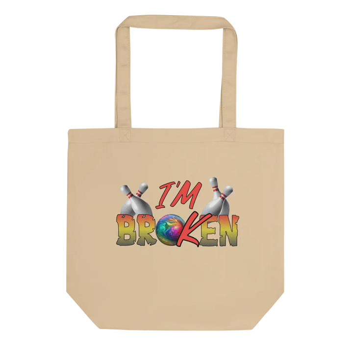 Im Broken Im Ok Bowling Ball Tote Bag product image (1)