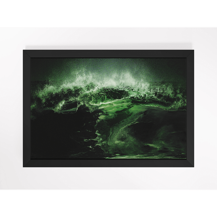 Green Wave I Framed Print product image (1)