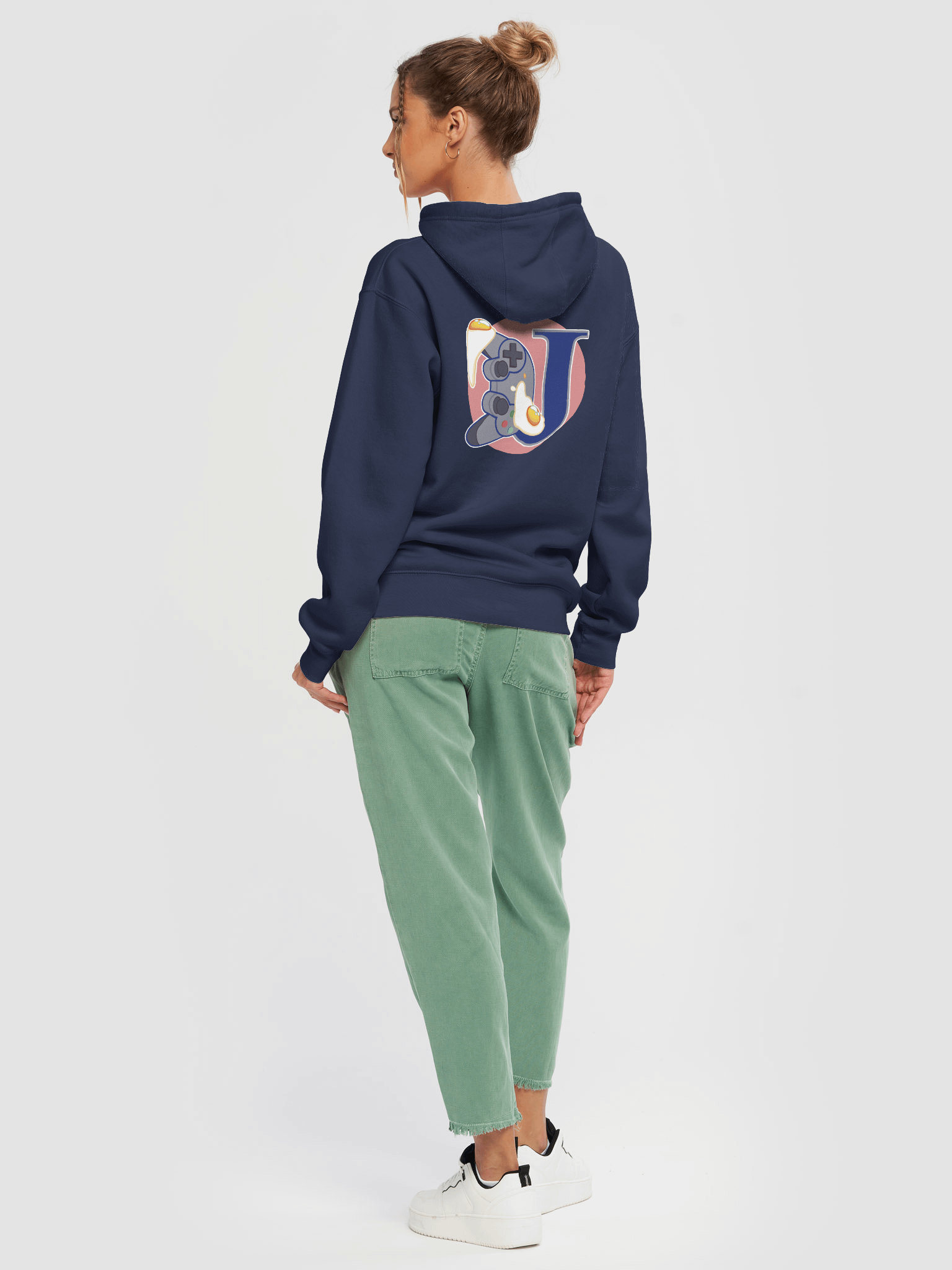 Delicious Hoodie (Pink Logo) product image (6)
