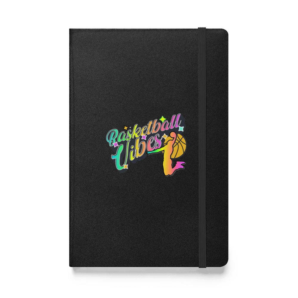 Basketball Vibes Rainbow Hardcover Notebook product image (1)