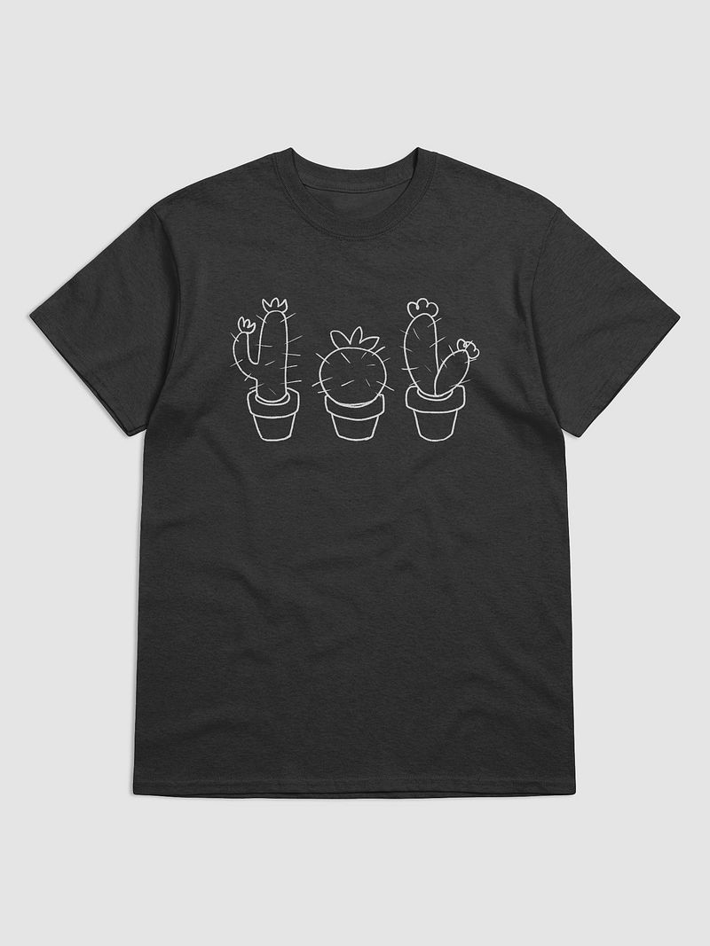 Cactus shirt with dark colors