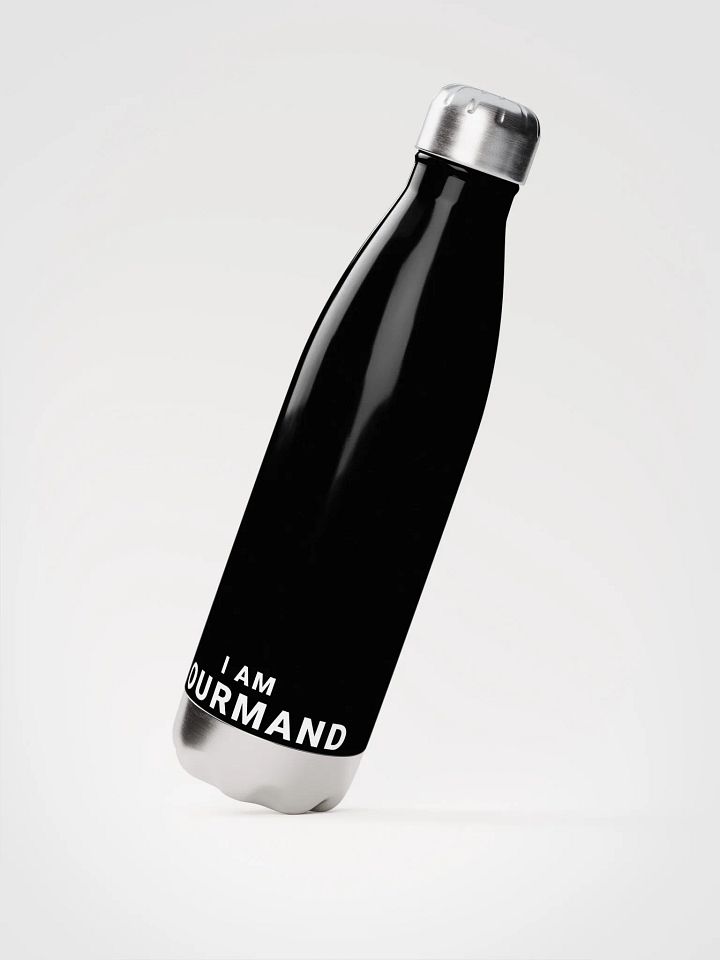 Stainless Steel Bottle "I AM GOURMAND" – Thirst for Taste product image (2)