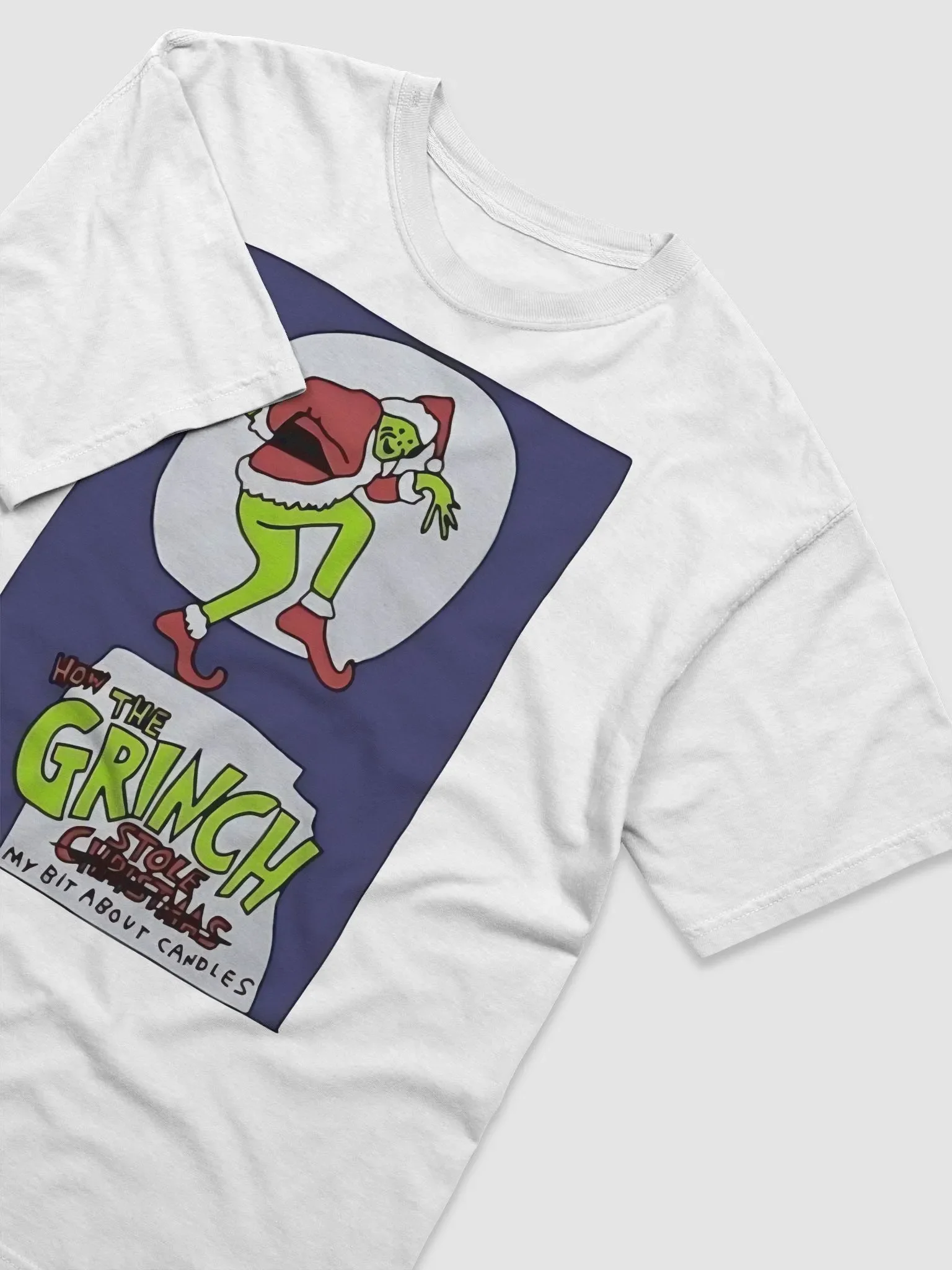 Zoe Bread How the Grinch Stole My Bit About Candles Shirt product image (4)