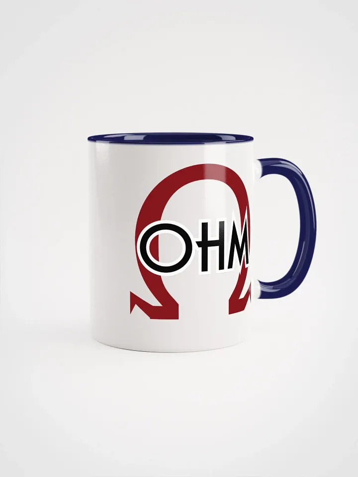 White Mug - with Blue product image (1)