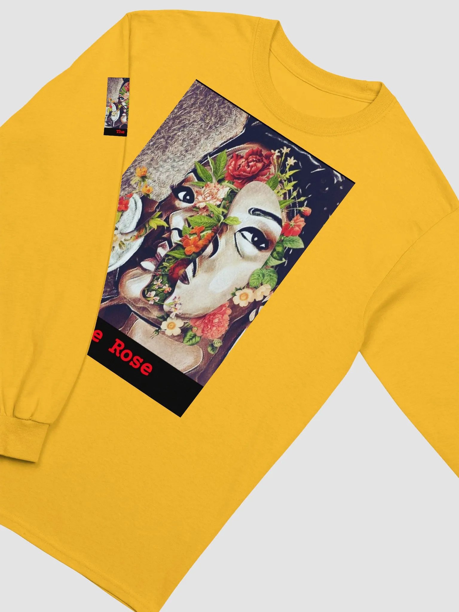 The Rose Long Sleeve Yellow Tee product image (3)