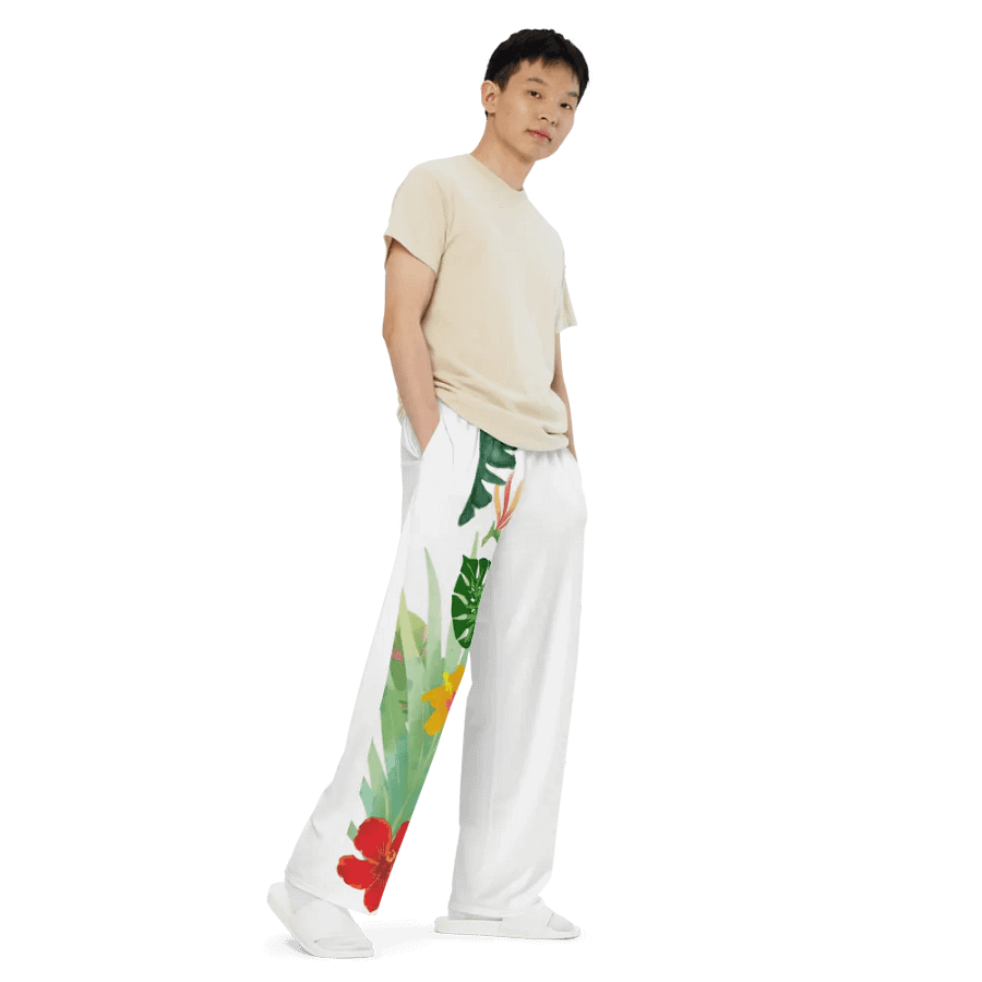 Jungle flora Unisex Pants product image (6)