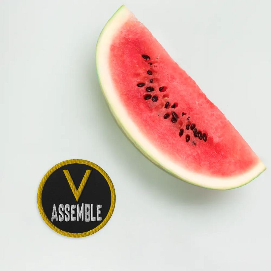 Vibrant V Assemble Embroidered Patch product image (4)
