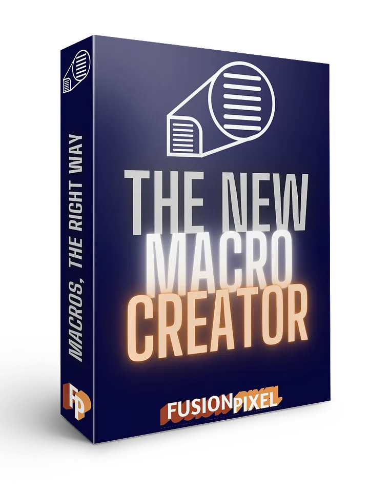 The New Macro Creator | The New Way to Make Macros product image (1)