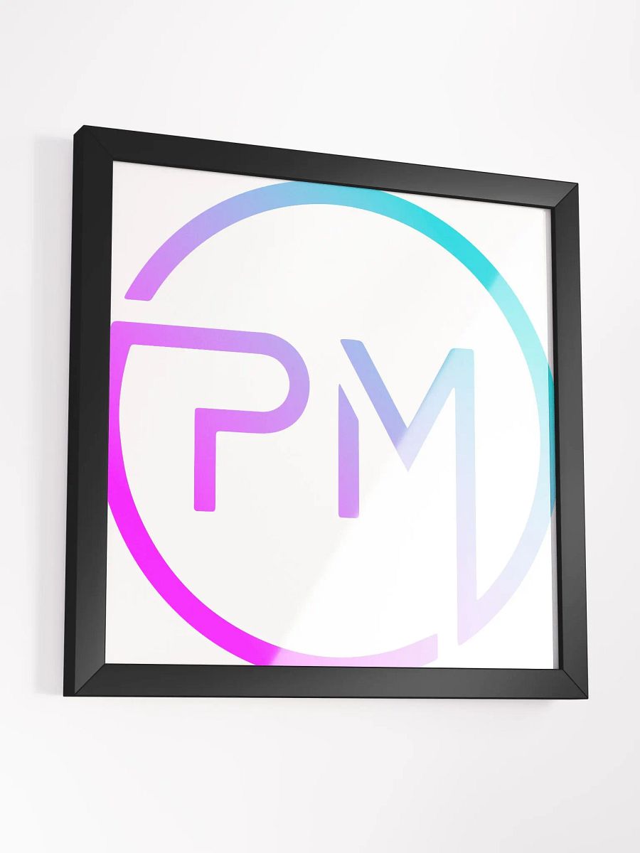 Dynamic PM Logo Framed Poster product image (3)