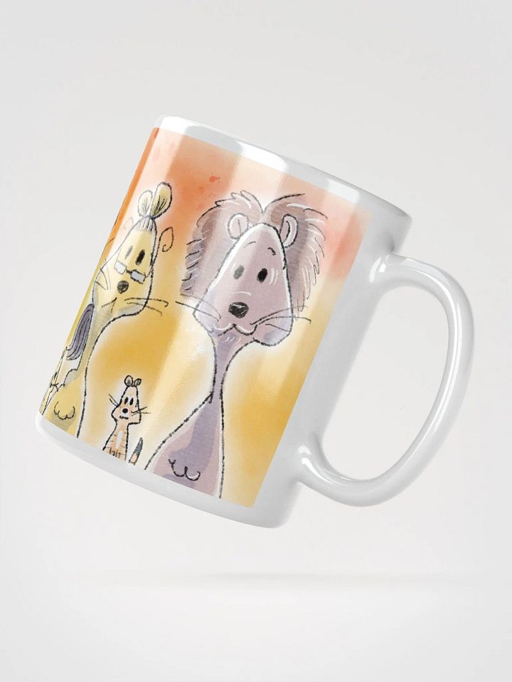 Whimsical Lion Family Mug product image (2)