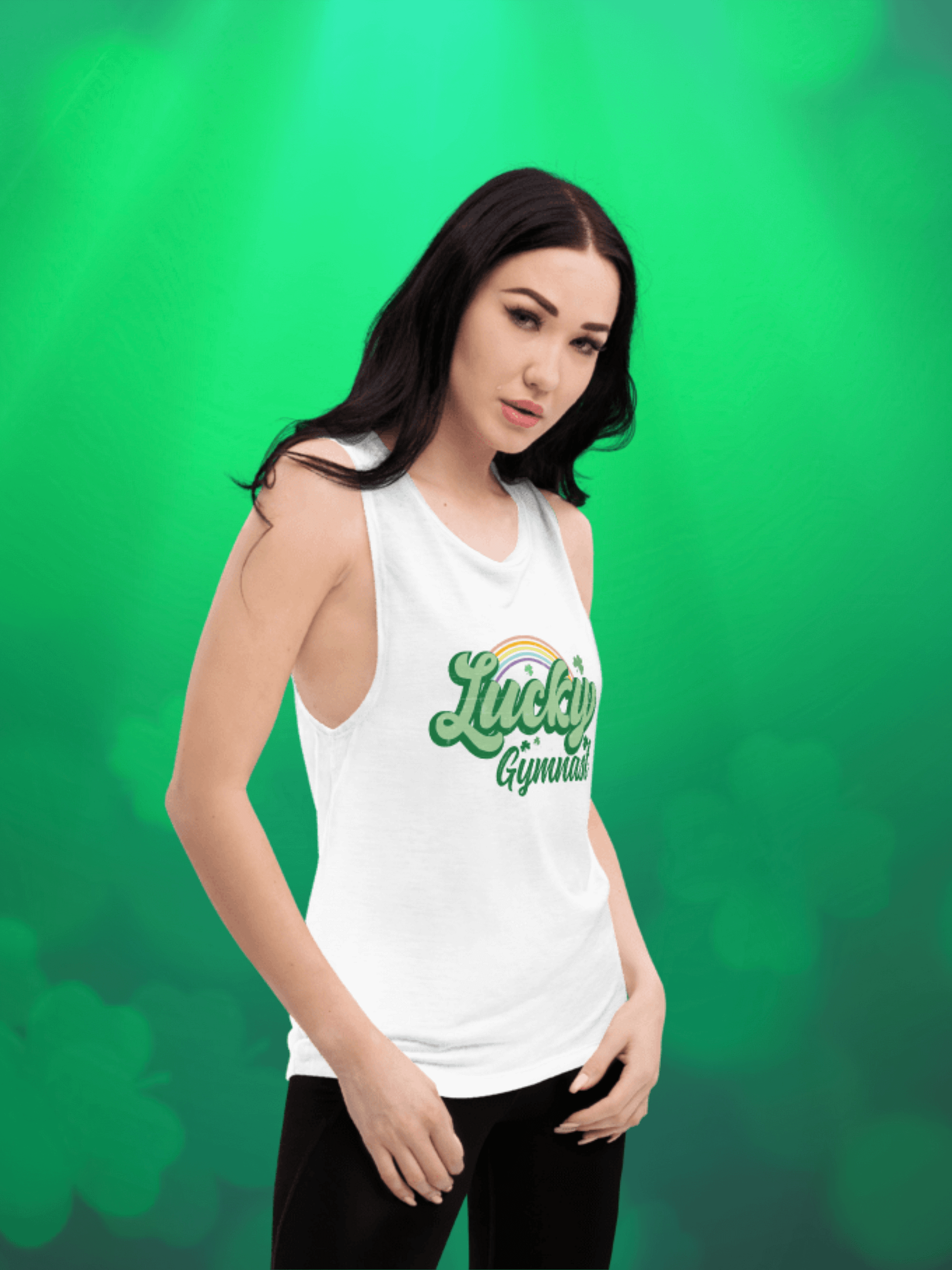 Lucky Gymnast Muscle Tank product image (2)