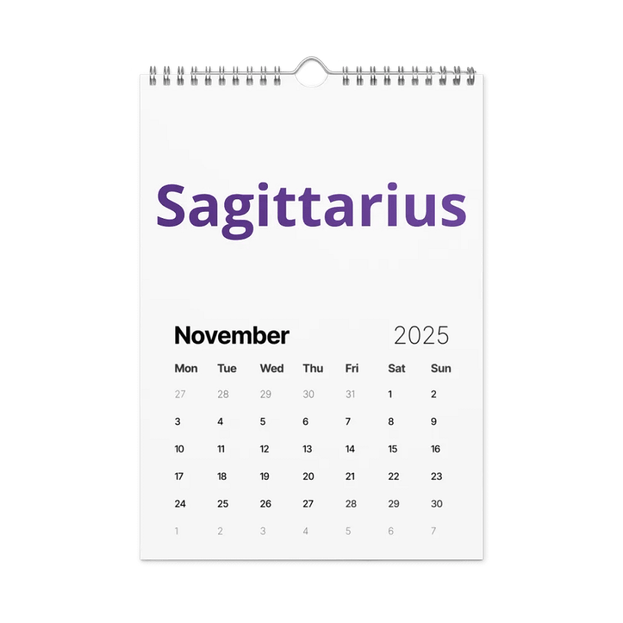 Zodiac Wall Calendar product image (11)