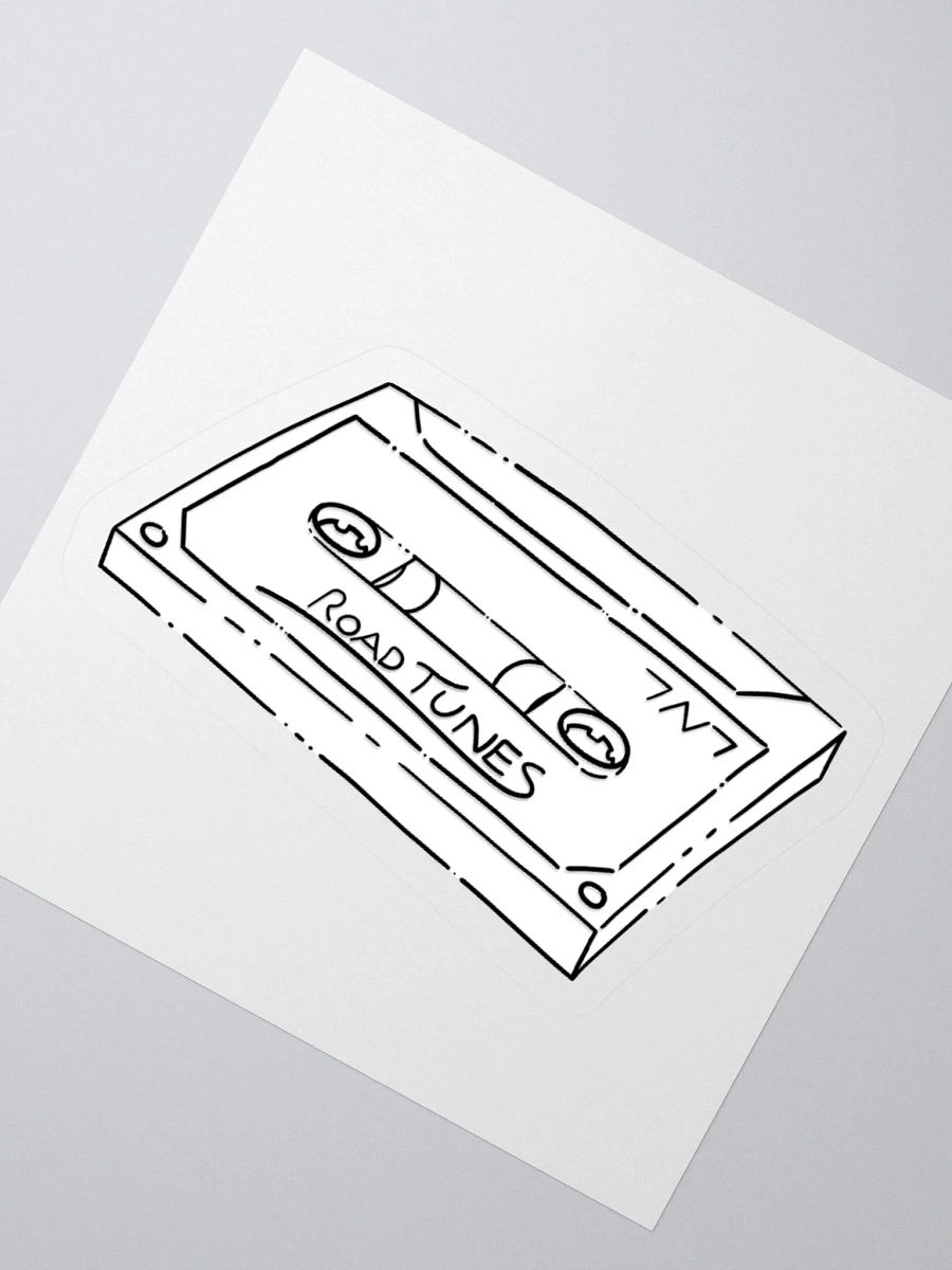 Road Tunes Cassette - Kiss Cut Sticker product image (6)