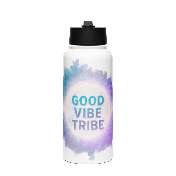 GVT Water Bottle With Straw Lid product image (1)