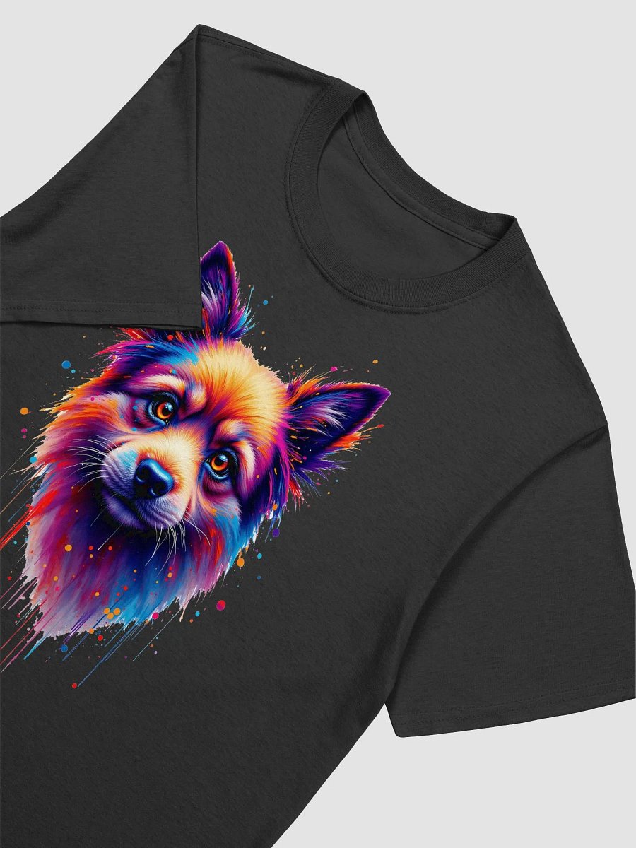 Vibrant Dog Abstract Art T-Shirt product image (21)
