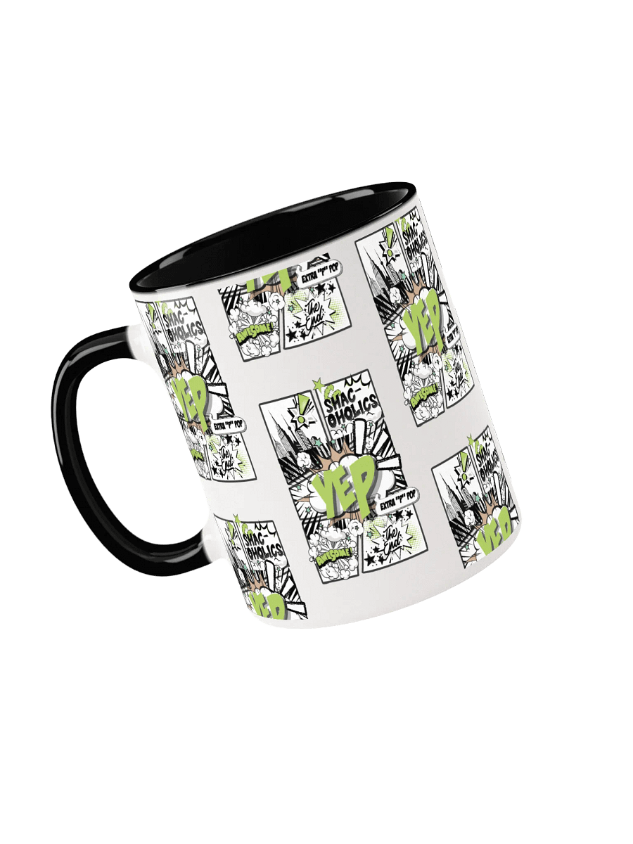 Shac-oholics Comic Blast Mug - Green 