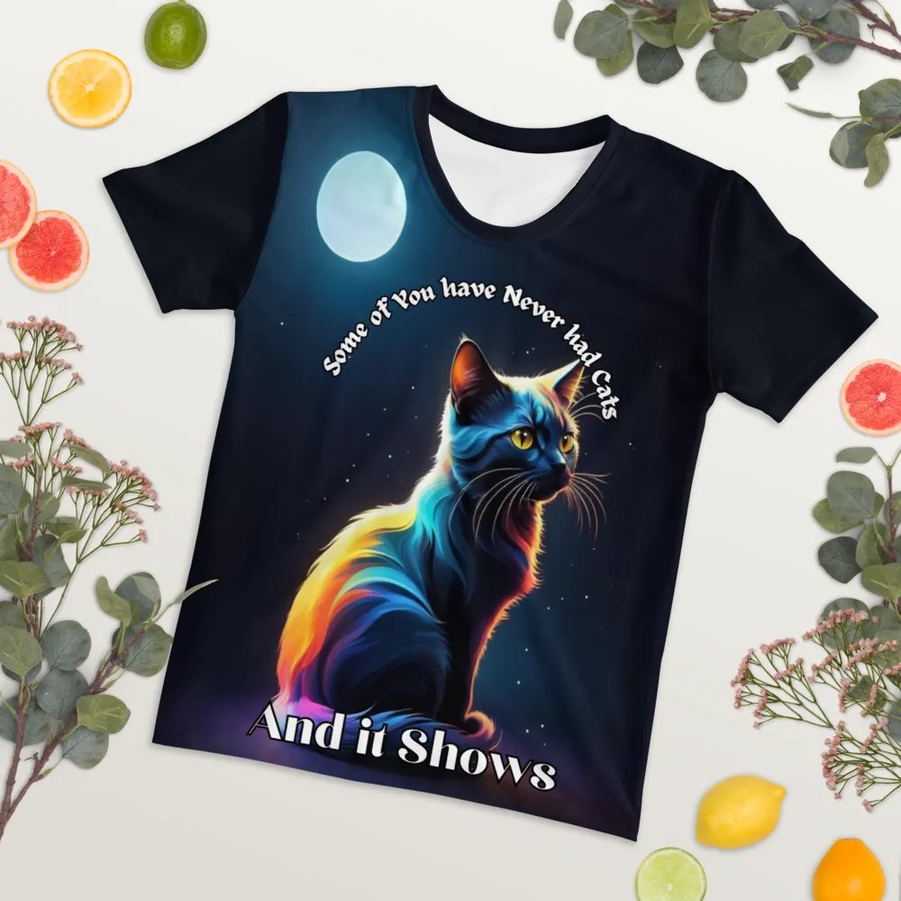 Cat All Over Print T-shirt product image (7)