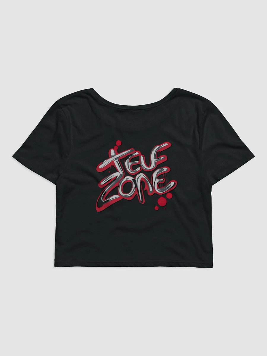 Gothic Rose Skull Crop Tee product image (4)