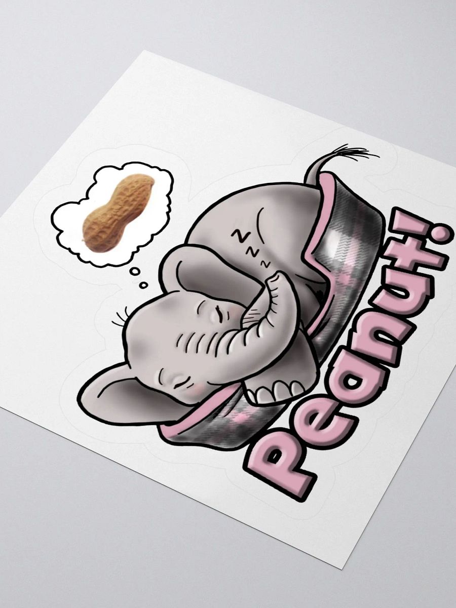 Sleepy Peanut - SFA Kiss Cut Stickers product image (7)