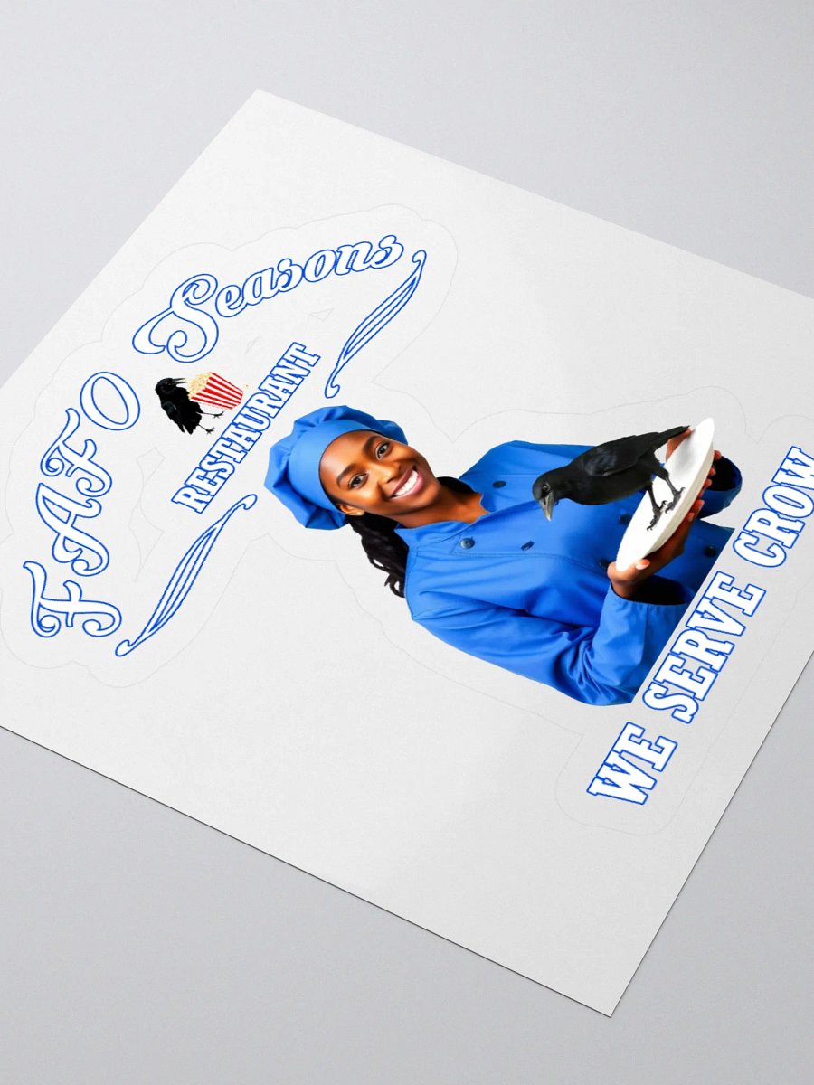 FAFO Seasons Restaurant 92 Percent Sticker product image (7)
