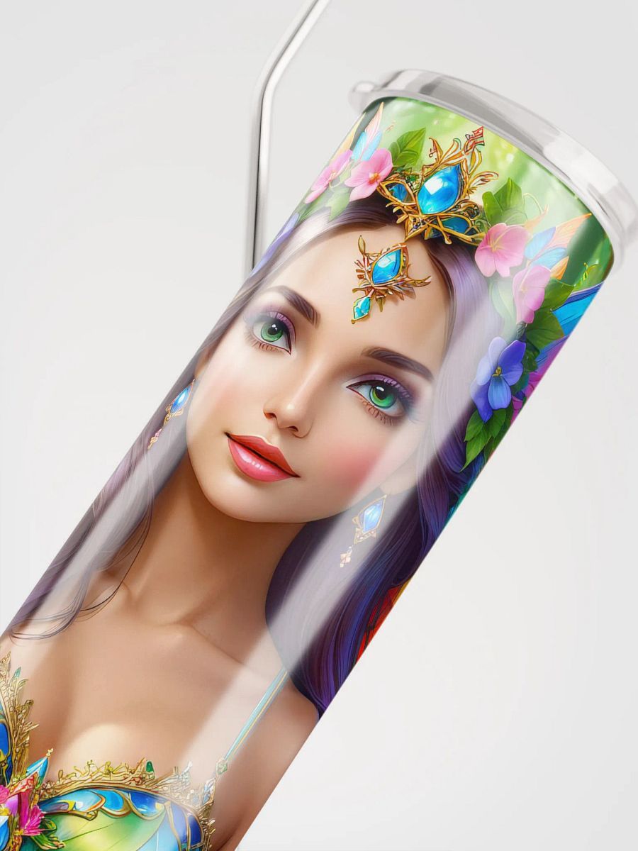 Butterfly Fairy 20 oz Skinny Stainless Steel Tumbler - v2 product image (3)