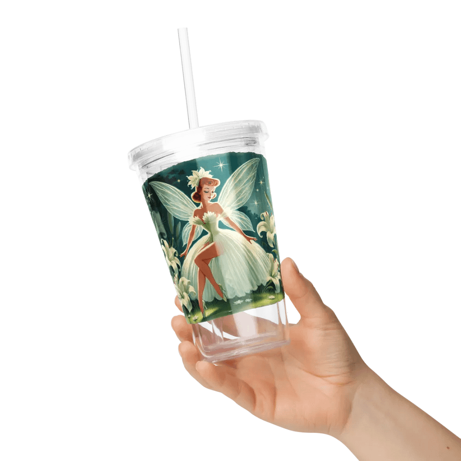 Whimsical Lily Fairy Garden Tumbler product image (6)