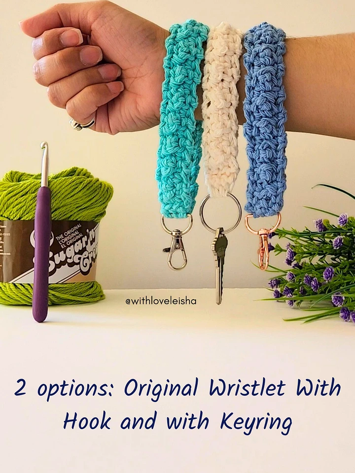 Cobblestone Wristlet Pattern Bundle - Easy To Follow Instructions for Over 8 Items! product image (2)