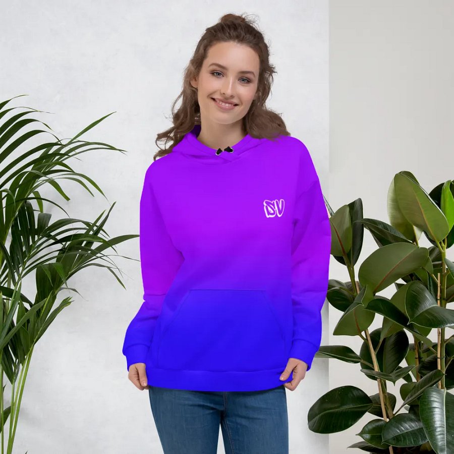 STRAIGHT VIBIN NEON COLOR FADE STYLE GOJO HOODIE product image (5)