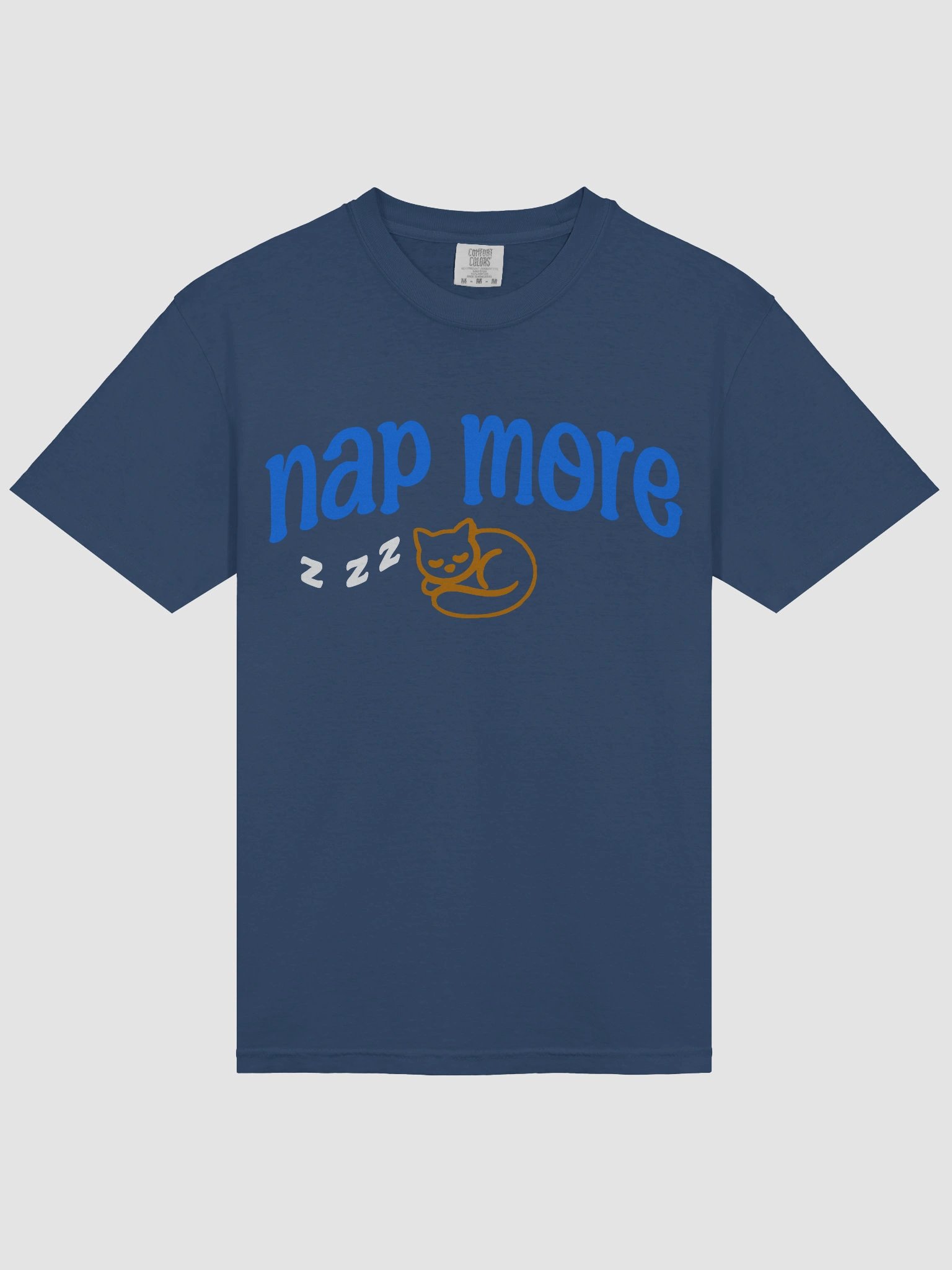 Nap More Cat Nap Comfort Tee product image (23)