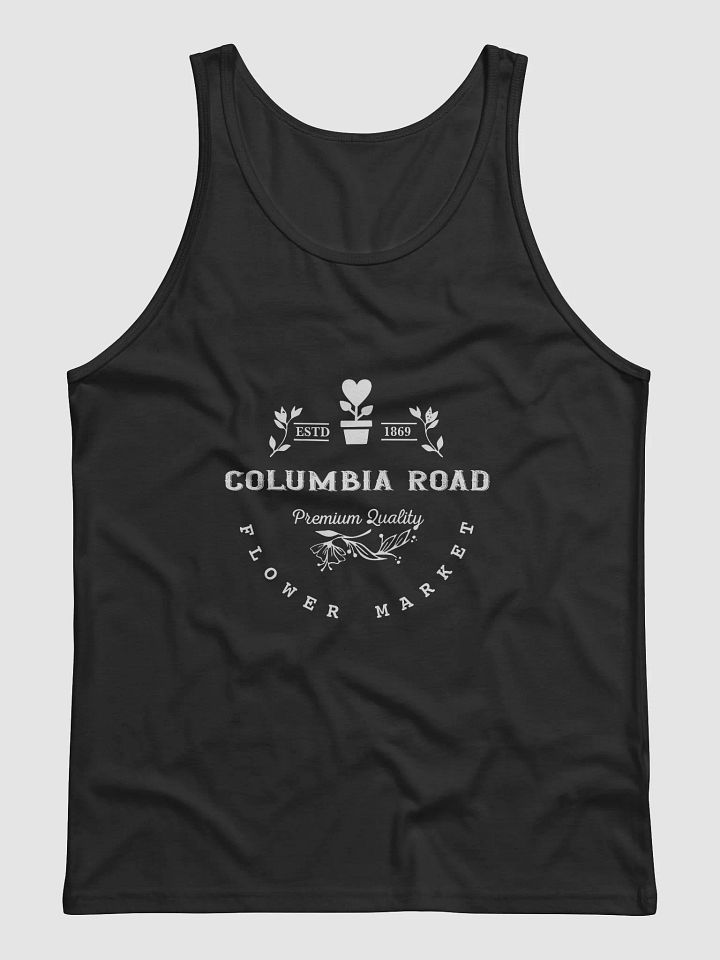 Columbia Road Market Unisex Tank Top (Black) product image (1)