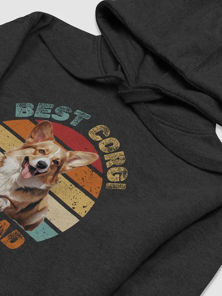 Best Corgie Dog Dad Welsh Corgi Dog Cotton Heritage Premium Hoodie product image (1)