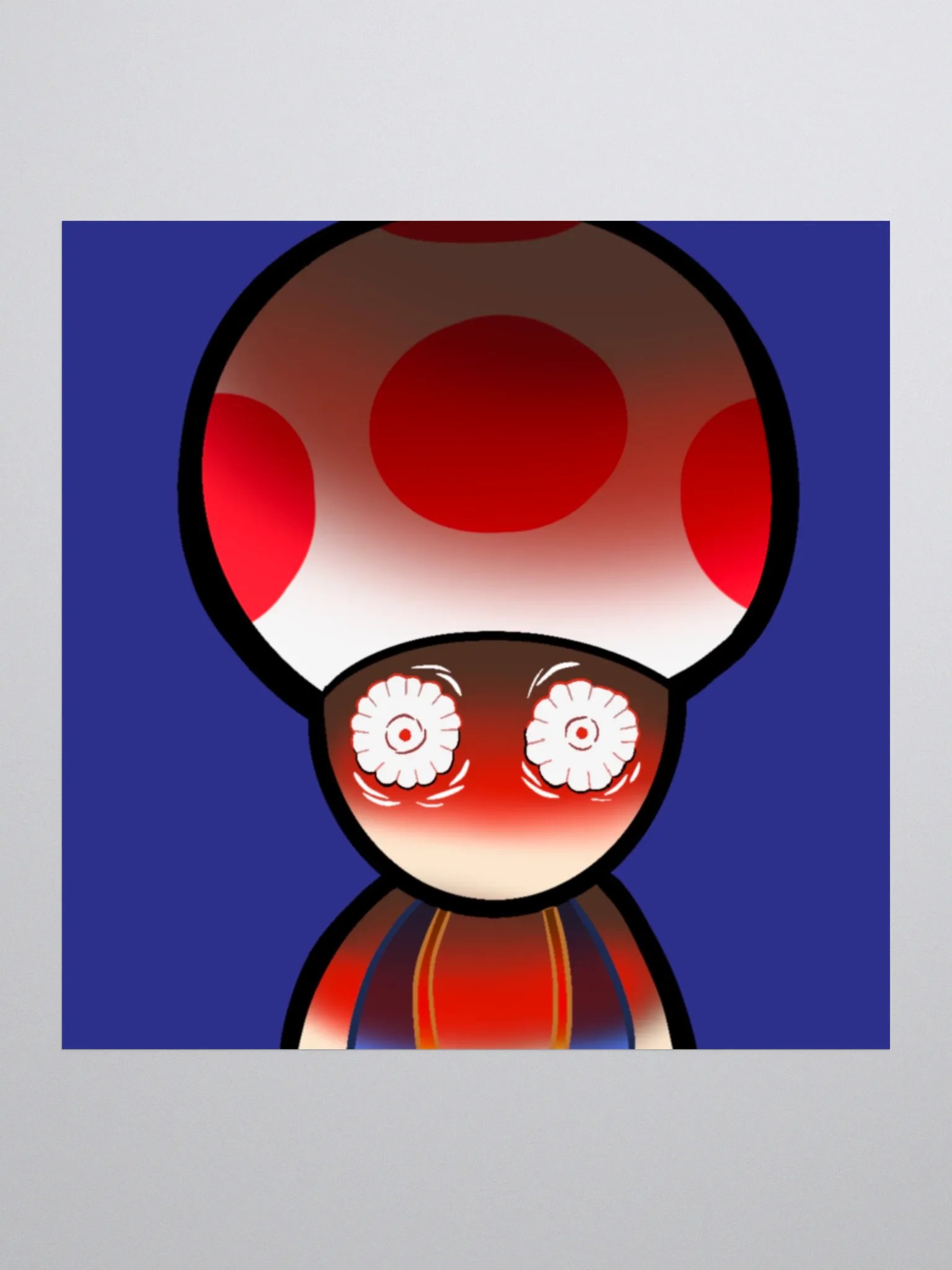 MARIOTHON TOAD STICKER product image (1)