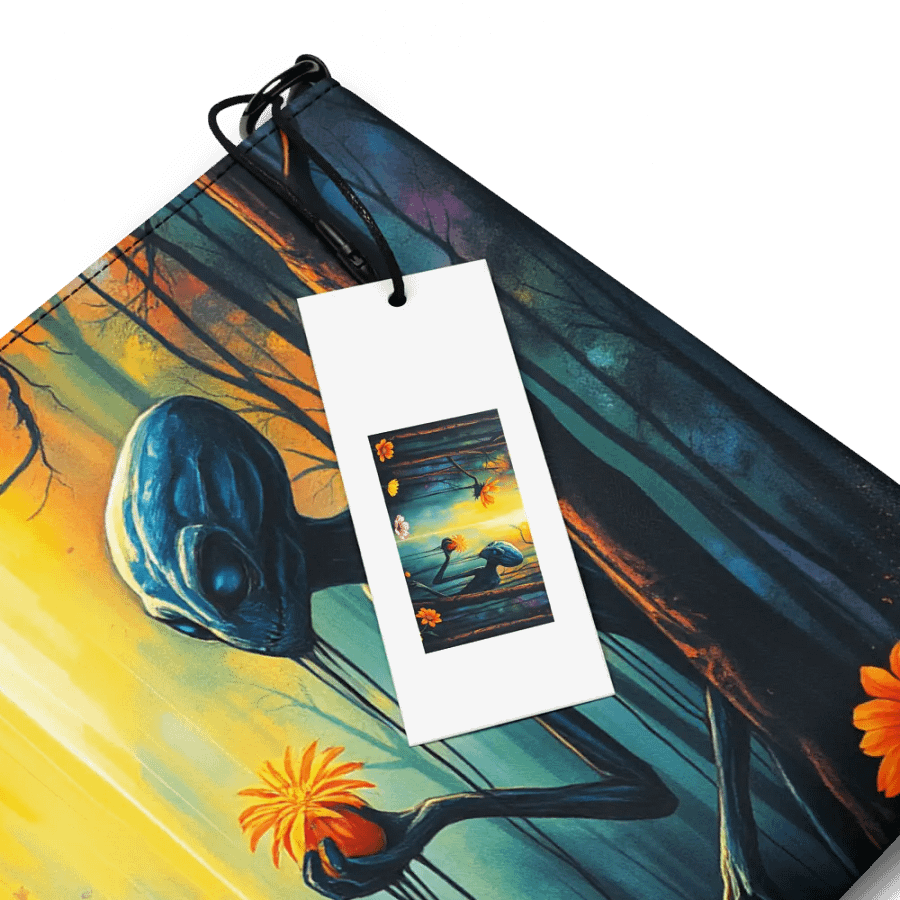premium Faux leather Ethereal Forest Dream All-Over Print Crossbody Bag product image (4)
