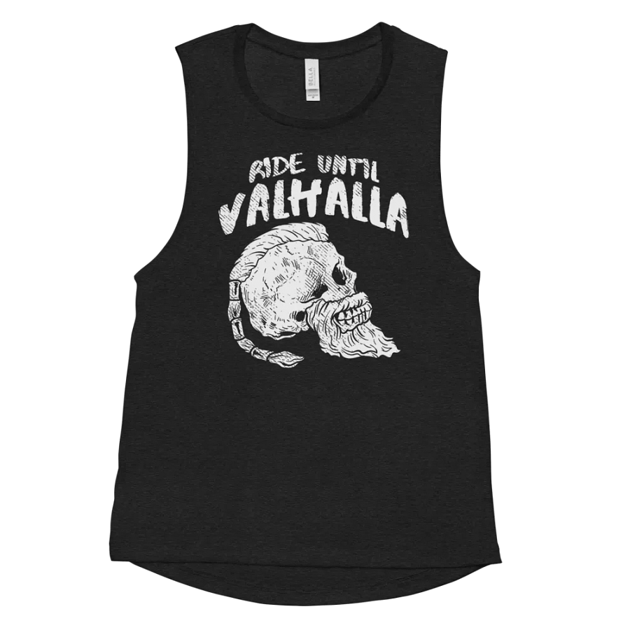 Ride Till Valhalla Women's Muscle Tank product image (11)