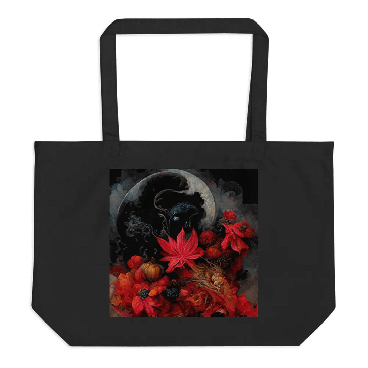 Enigmatic Flora Organic Tote Bag product image (1)