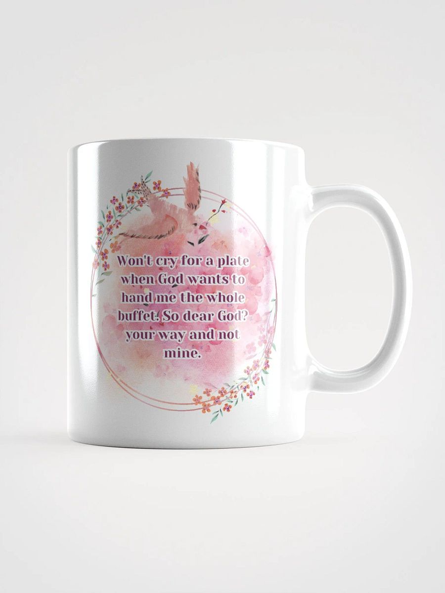 God wants to hand me the whole buffet mug product image (1)