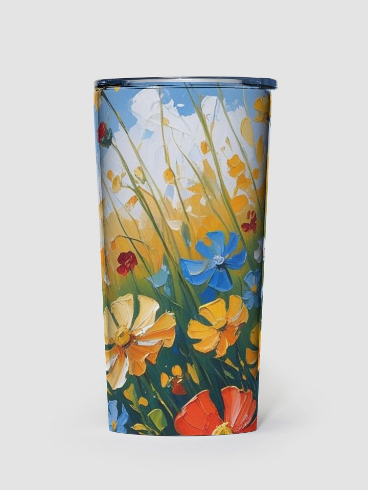 Impressionist Floral Field Tumbler product image (1)