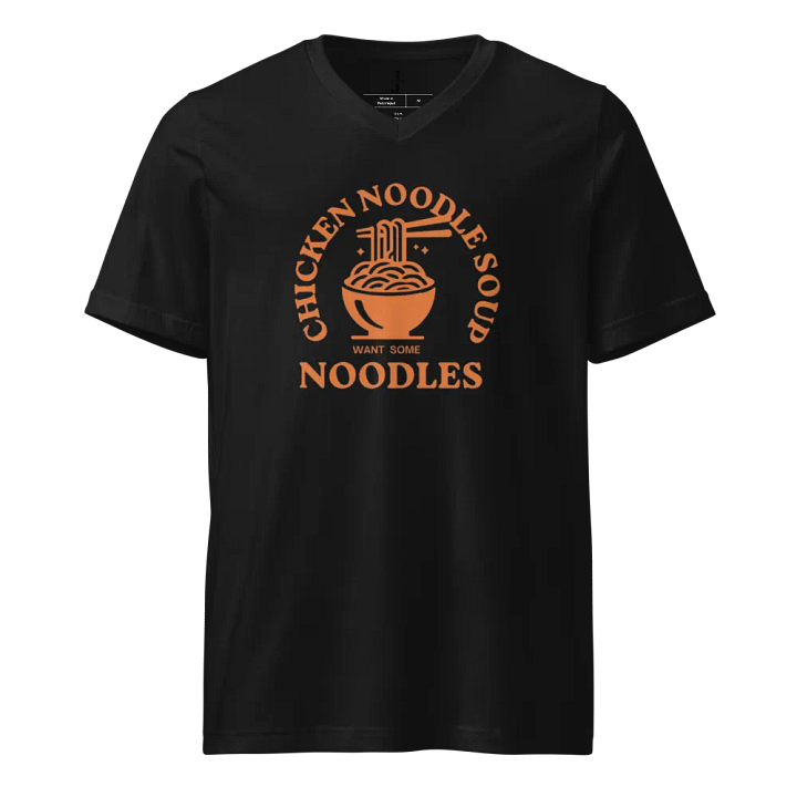 Savory Noodle Delight V-Neck Tee product image (1)
