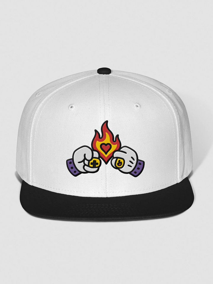 Flame Heart Snapback Cap product image (113)