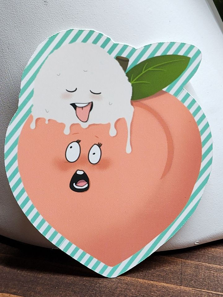 Peach ala Mode Sticker product image (2)
