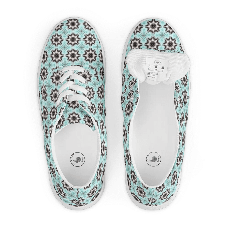 Symmetry in Bloom Canvas Shoes product image (12)