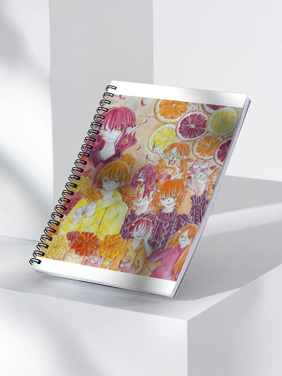 Orange Notebook product image (3)