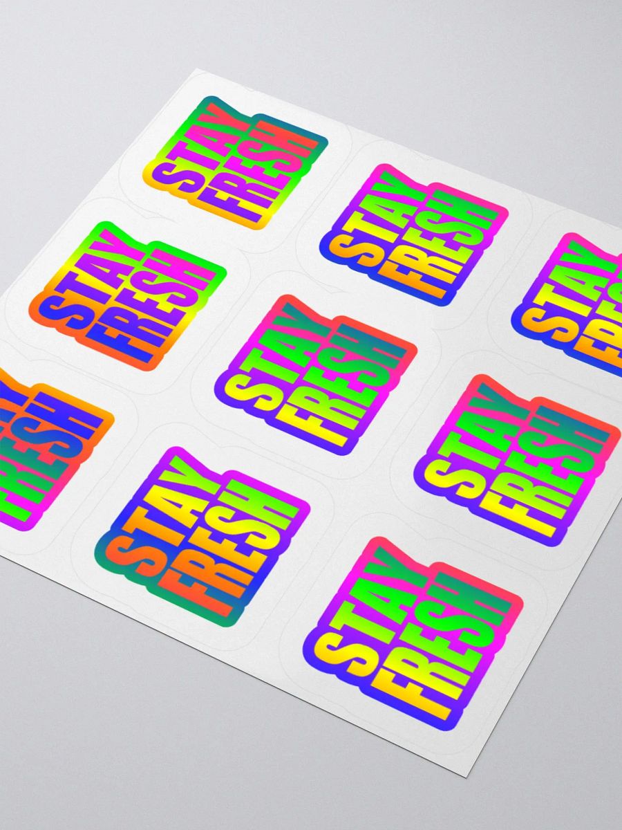 "Stay Fresh" Sticker sheet product image (9)