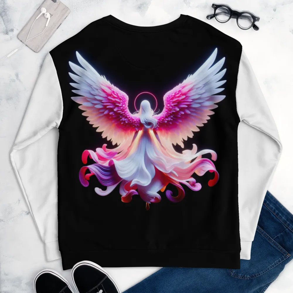 Angel and Cross - All-Over Unisex Sweatshirt #8 product image (6)