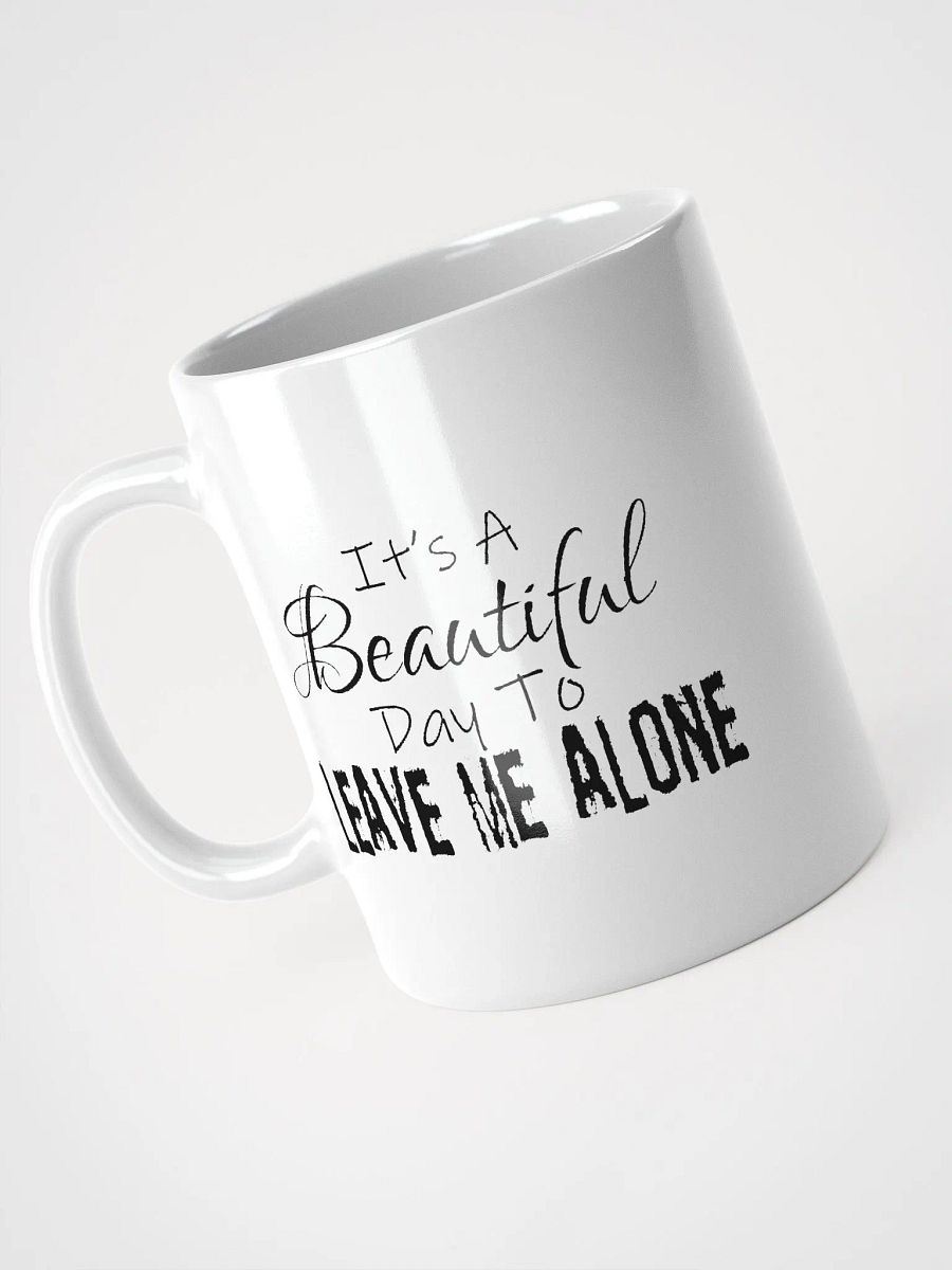 Leave Me Alone (Gloss White Mug) product image (3)